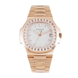 Patek Philippe Nautilus 7122/1R-001 “Rose Gold Diamond” Superior Copy 1:1