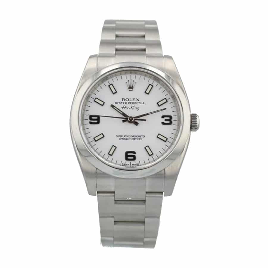Rolex Air-King 114200 “White Dial” Elite Clone Edition