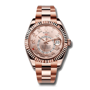 Rolex Sky-Dweller 326935 “Everose Gold” Deluxe Copy Quality