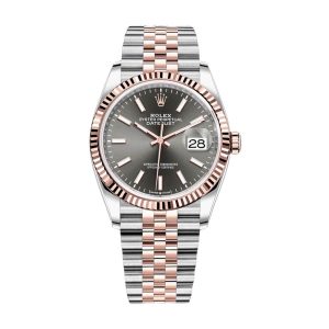 Rolex Datejust 126231 Two-Tone Fluted Bezel Detailed Replica