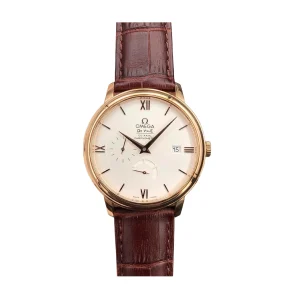 Omega De Ville Brown Leather Strap 424.53.40.21.02.001 Top Replica 1:1