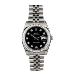 Rolex Datejust 116234 “Black Dial” Premium Clone