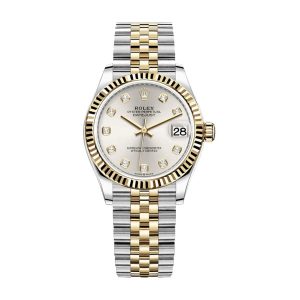 Rolex Lady-Datejust 279173 Silver Diamond Dial Deluxe Replica Edition