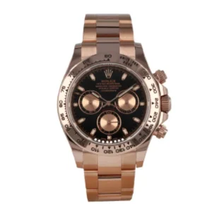 Rolex Daytona 116505 “Everose Black Dial” Supreme Replica Edition