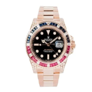 Rolex GMT-Master II 126755SARU “Diamond Bezel” True to Original Copy