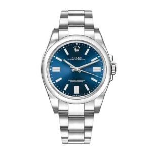 Rolex Milgauss Oyster Perpetual 124300-0001 “Blue Dial” Exact Clone 1:1