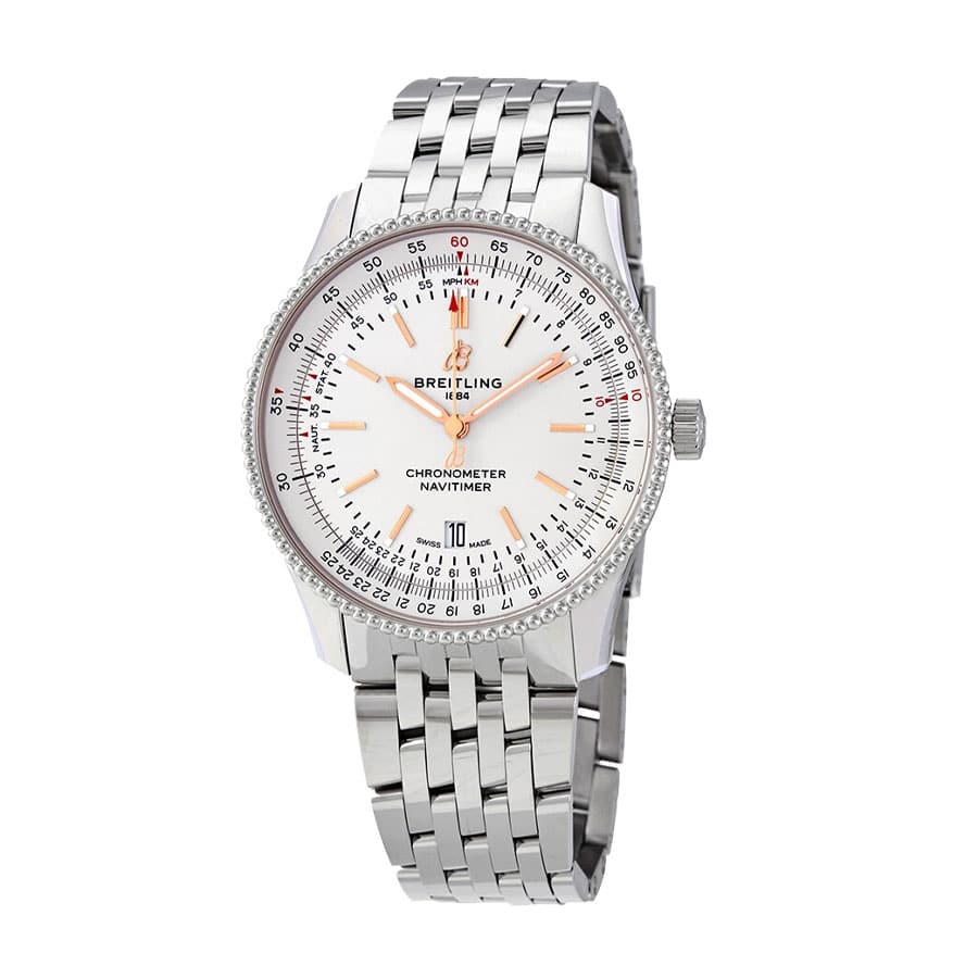 Breitling Navitimer Automatic GMT A17326211G1A1 “Blue Dial” Detailed Clone - Image 2