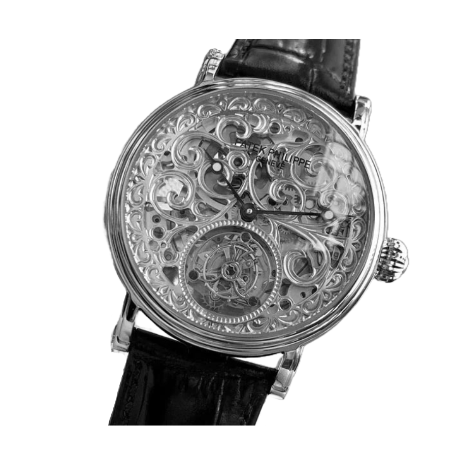 Patek Philippe Grand Complications P83000 Tourbillon Silver Dial Perfect Clone Quality - Image 2