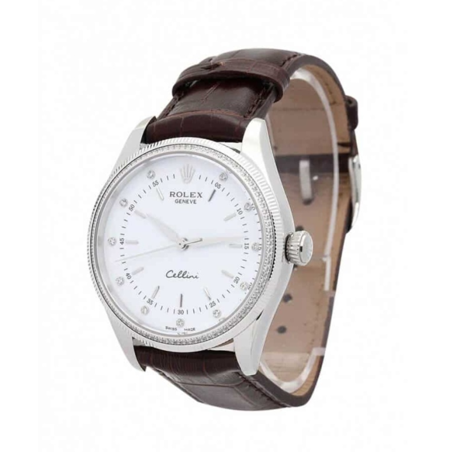 Rolex Cellini 4233 Danaos “White Dial” Top Grade Clone 1:1 - Image 2