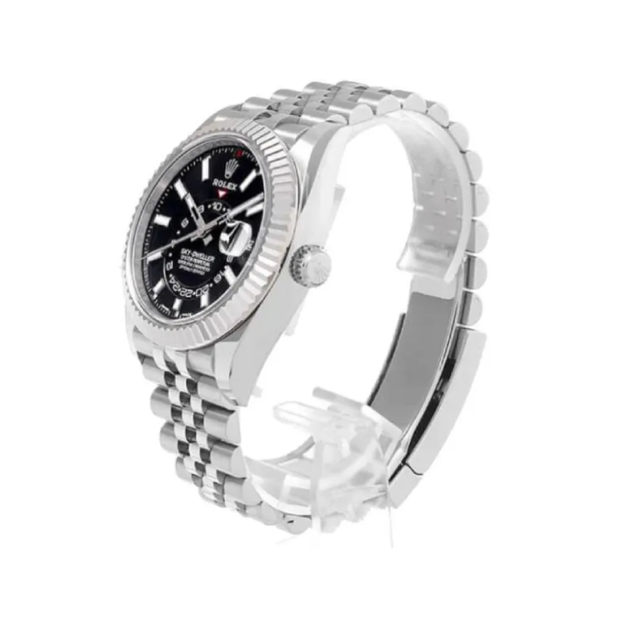 Rolex Sky-Dweller 326934 “Black Dial Jubilee” Masterpiece Replica - Image 2