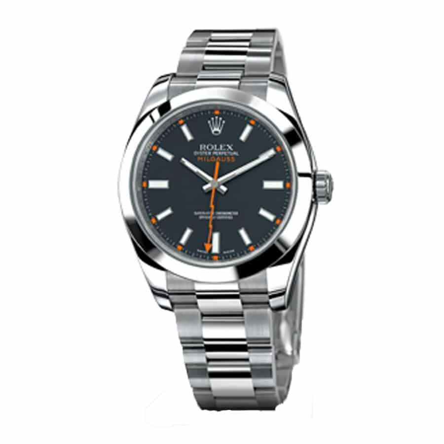 Rolex Milgauss 116400 “Black Dial” Supreme Replica Edition - Image 2