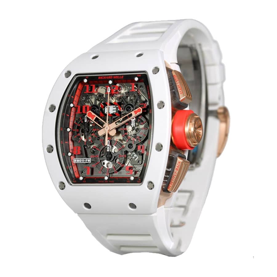 Richard Mille RM 011 White Demon Chronograph Ultimate Clone Quality - Image 2