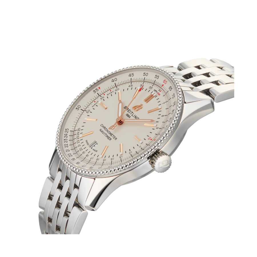 Breitling Navitimer Automatic GMT A17326211G1A1 “Blue Dial” Detailed Clone - Image 4