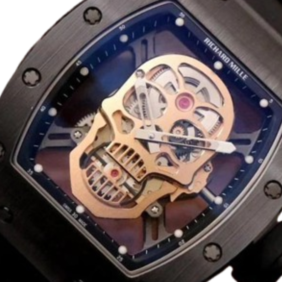 Richard Mille RM 52-01 Tourbillon “Skull” Premium Copy 1:1 - Image 4