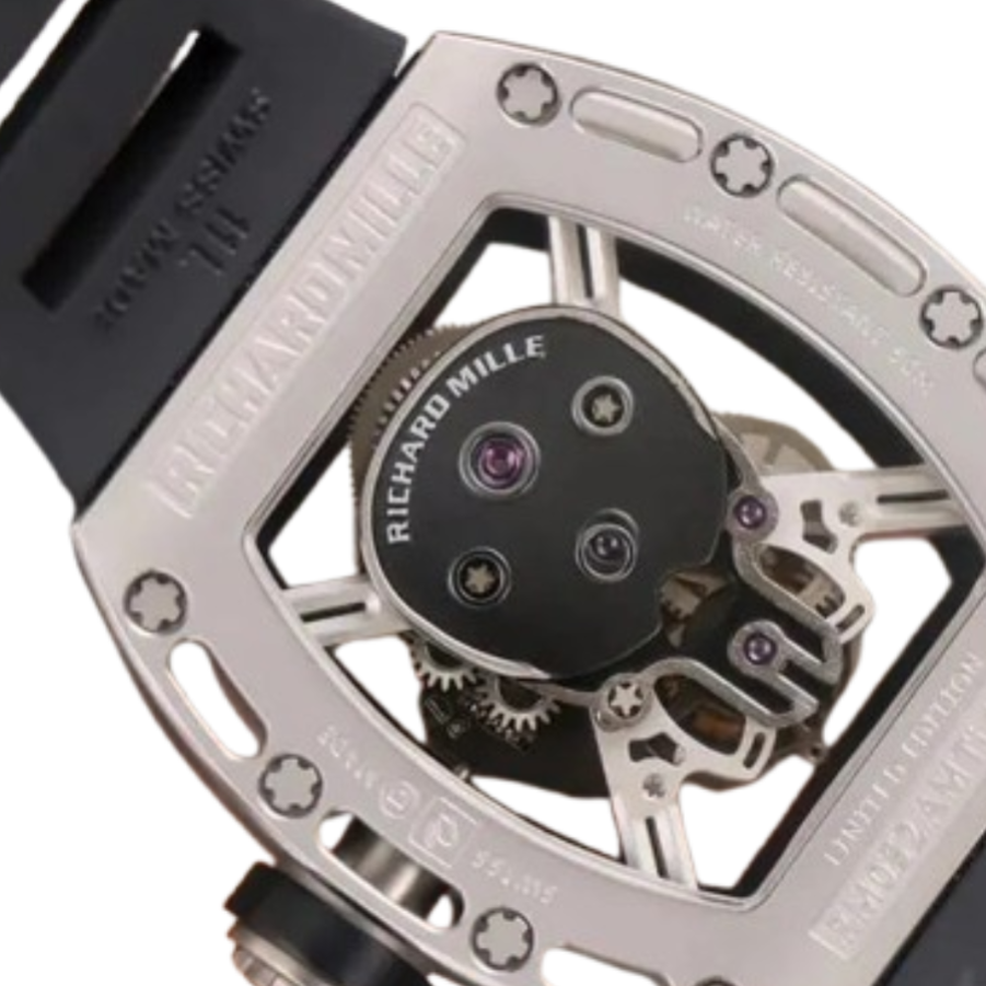 Richard Mille RM 52-01 Tourbillon “Skull” Grey Exclusive Clone Edition - Image 7