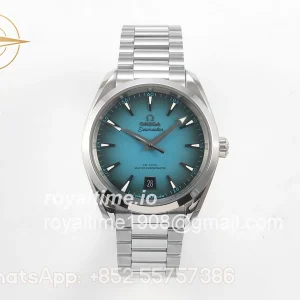 Omega Aqua Terra 150M 38mm VSF Turquoise Dial on SS Bracelet VS8800