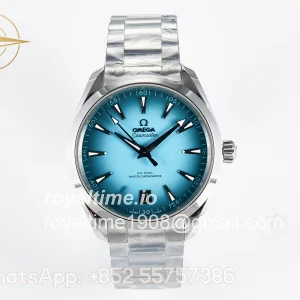 Omega Aqua Terra 150M SS VSF Turquoise Dial on SS Bracelet A8900