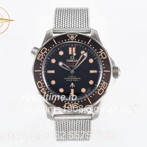 Omega Seamaster 300 “No Time to Die” Limited Edition VSF on SS Mesh Bracelet A8806 V4