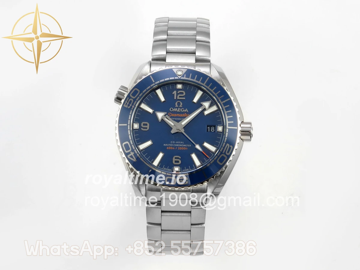 Omega Seamaster 39.5mm VSF Blue Dial on SS Bracelet VS8800 V4