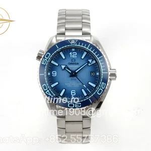 Omega Seamaster 39.5mm VSF Summer Blue Dial on SS Bracelet SA8800 V4