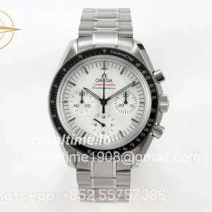 Omega Speedmaster Moonwatch Professional OMF White Dial Manual Winding Chrono Movement