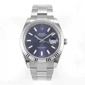 Rolex DateJust 41mm 126334 ARF Blue Stick Dial on Oyster Bracelet DD3235