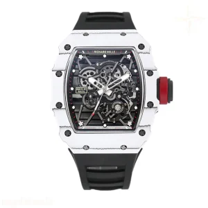 Richard Mille RM 035-01 Rafael Nadal White NTPT on Black Rubber Strap