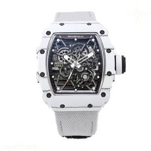 Richard Mille RM 035-01 Rafael Nadal White NTPT on White Nylon Strap