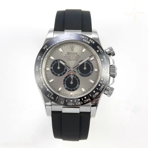 Rolex Daytona 116519 UFO Gray Dial on Oysterflex Strap UF4130 (Free Sprung)