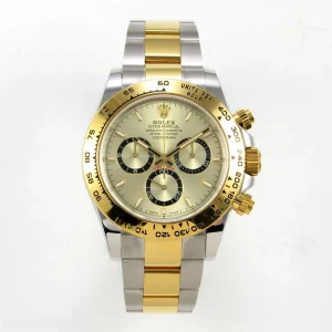 Rolex Daytona 126503 SS/YG UFO YG Dial on SS/YG Bracelet UF4131 (Free Sprung)