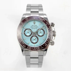 Rolex Daytona 126506 UFO Ice Blue Stick Dial on Bracelet UF4131 (Free Sprung)