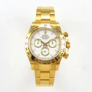 Rolex Daytona 126508 BTF White Dial on YG Braclet DD4131 (Weighted) 220g