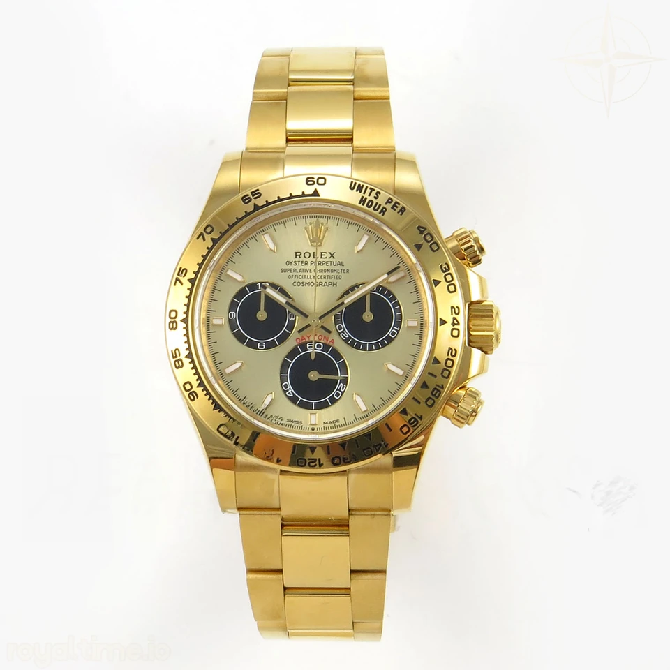 Rolex Daytona 126508 YG Clean Plus YG Dial on Oysterflex Strap DD4131