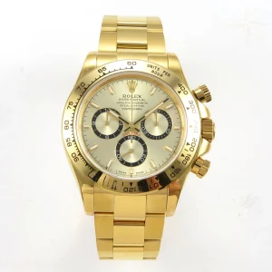 Rolex Daytona 126508 YG UFO YG Dial on YG Bracelet UF4131 (Free Sprung)