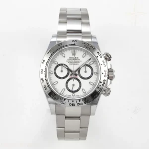 Rolex Daytona 126509 BTF White Dial on SS Braclet DD4131 (Weighted) 220g