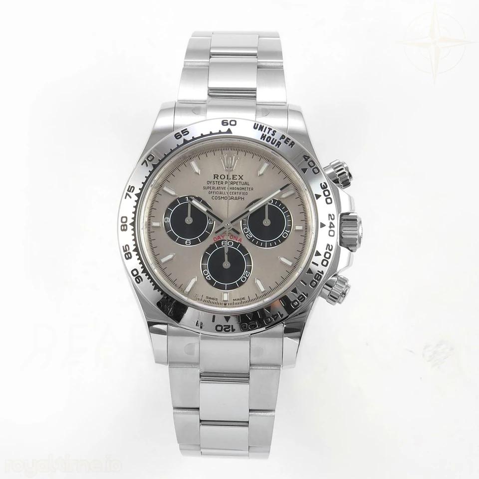 Rolex Daytona 126509 SS Clean Plus Gray/Black Dial on Oysterflex Strap DD4131