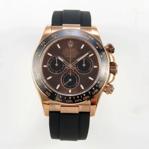Rolex Daytona 126515 QF Brown Dial on Oysterflex Strap JH4131 V18 (Free Sprung) Weighted 157g