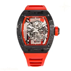 Richard Mille RM 055 Bubba Watson in NTPT Carbon Red Rubber Strap