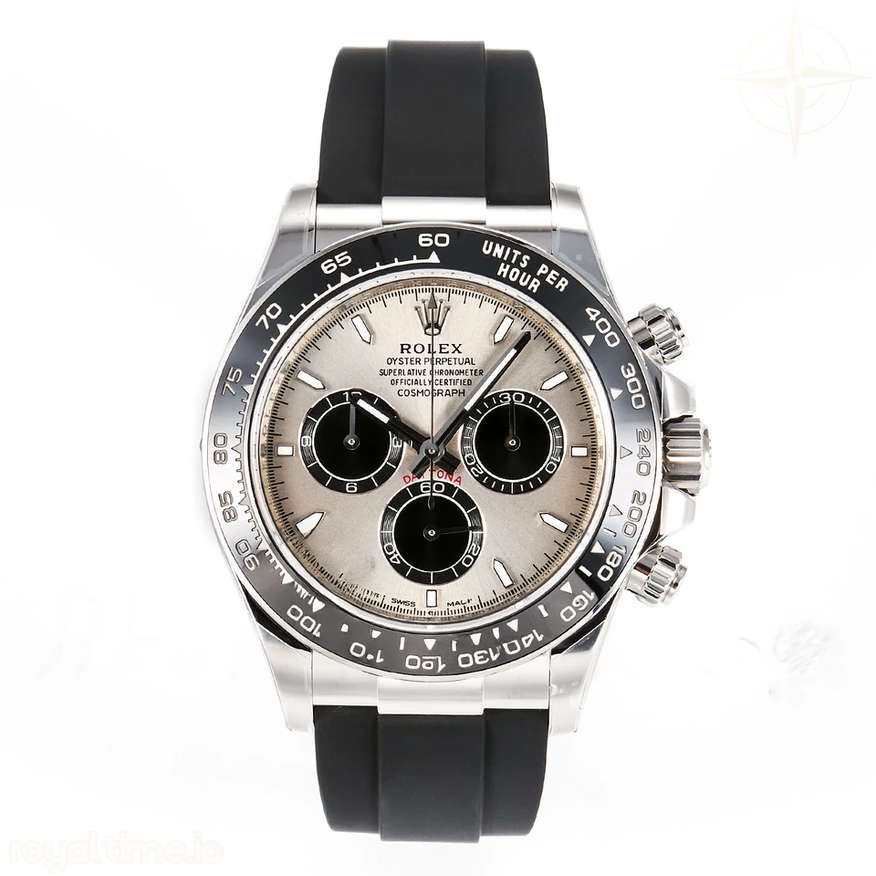 Rolex Daytona 126519 SS Clean Plus 904L Steel Gray/Black Dial on Oysterflex Strap DD4131