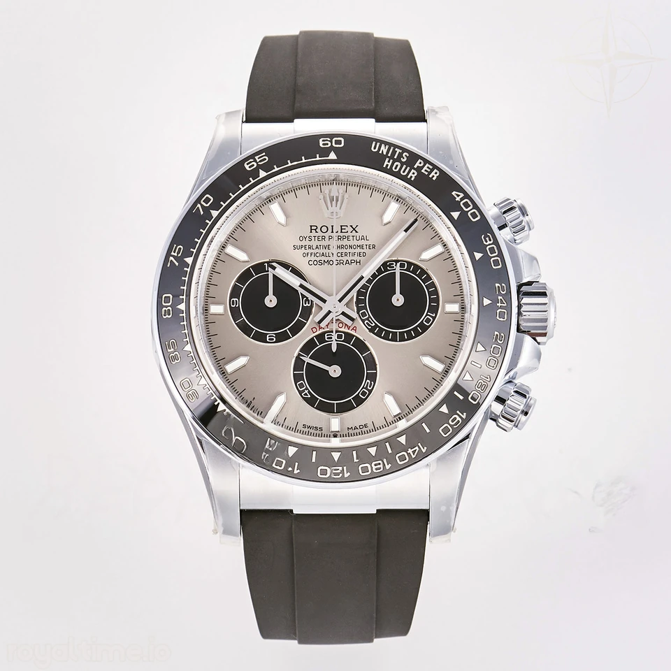 Rolex Daytona 126519 TMF Gray/Black Dial on Oysterflex Strap DD4131