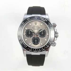 Rolex Daytona 126519 TMF Gray/Black Dial on Oysterflex Strap SH4131 (Weighted)