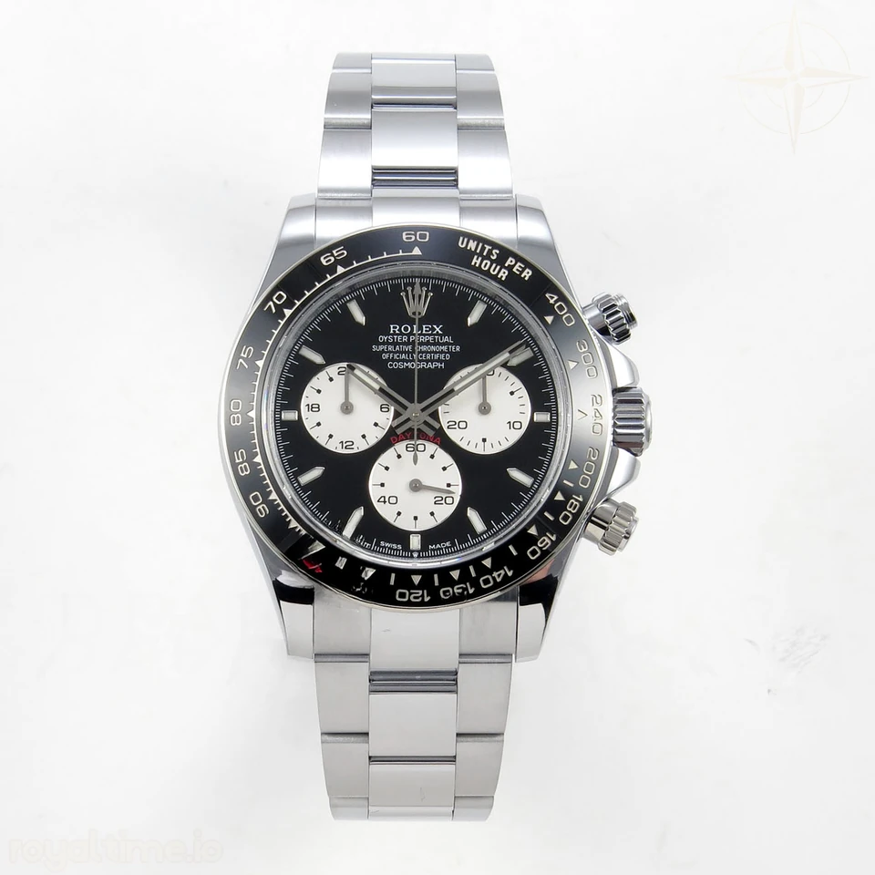 Rolex Daytona 126529 LN Le Mans QF on SS Bracelet JH4132 (Free Sprung) Weighted 175g
