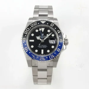 Rolex GMT-Master II 126710 BLNR 904L Steel RF on Oyster Bracelet JH3285 (Free Sprung)