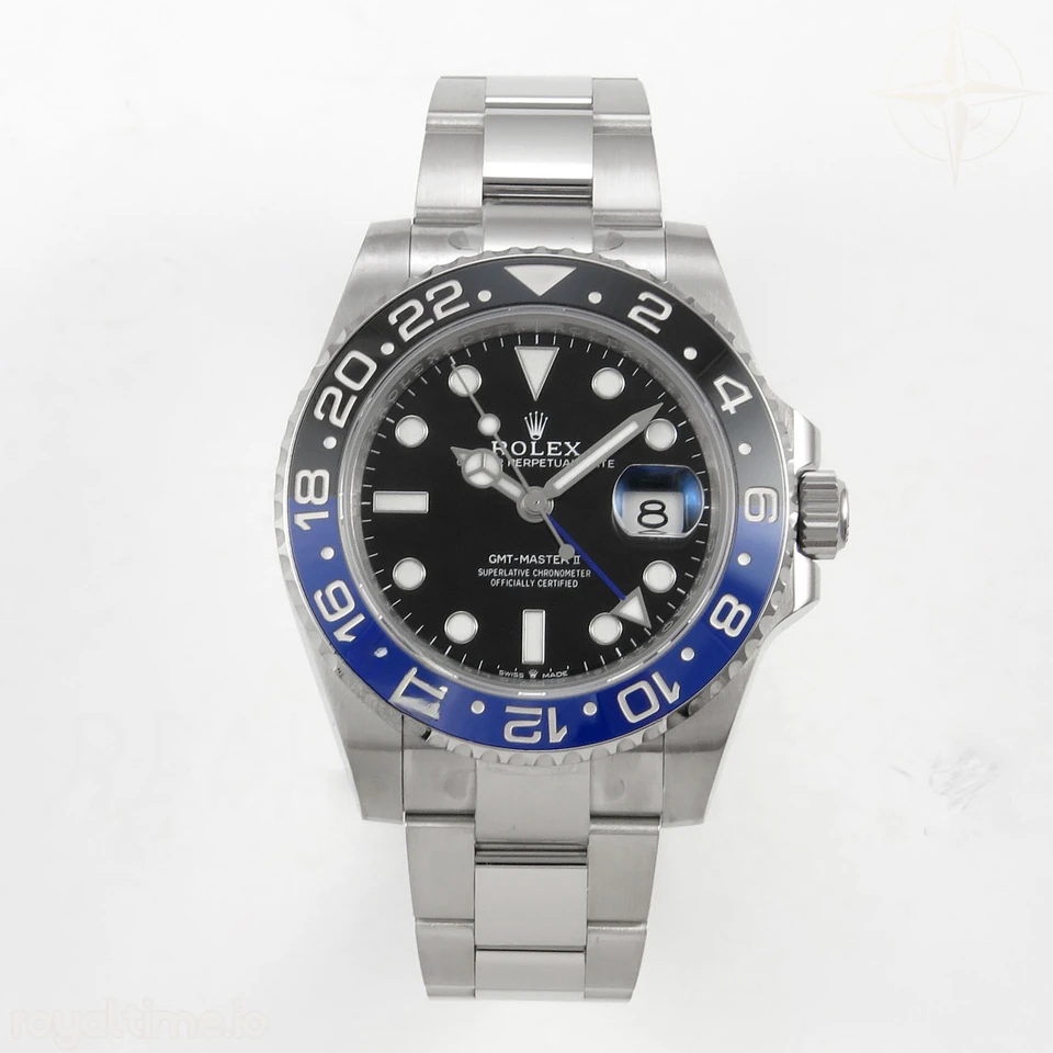 Rolex GMT-Master II 126710 BLNR 904L Steel SCF Black Dial on Oyster Bracelet SH3285 CHS