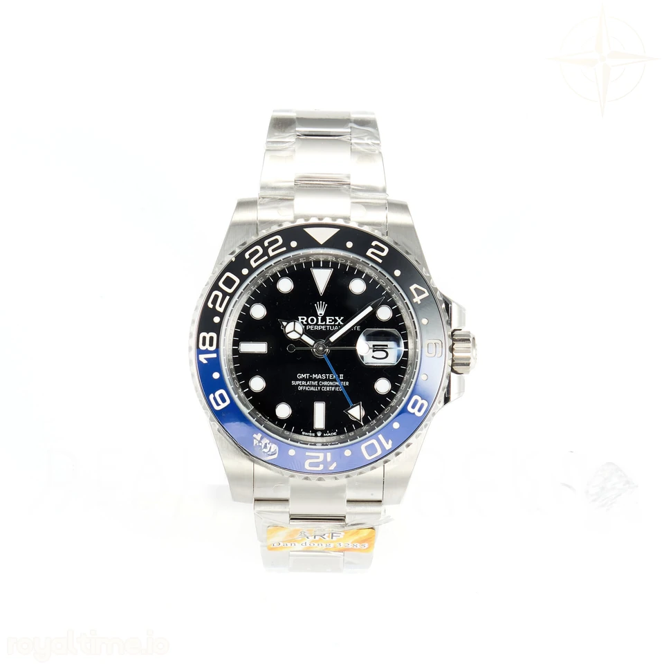 Rolex GMT-Master II 126710 BLNR Black/Blue Ceramic ARF on Oyster Bracelet DD3285 CHS V3