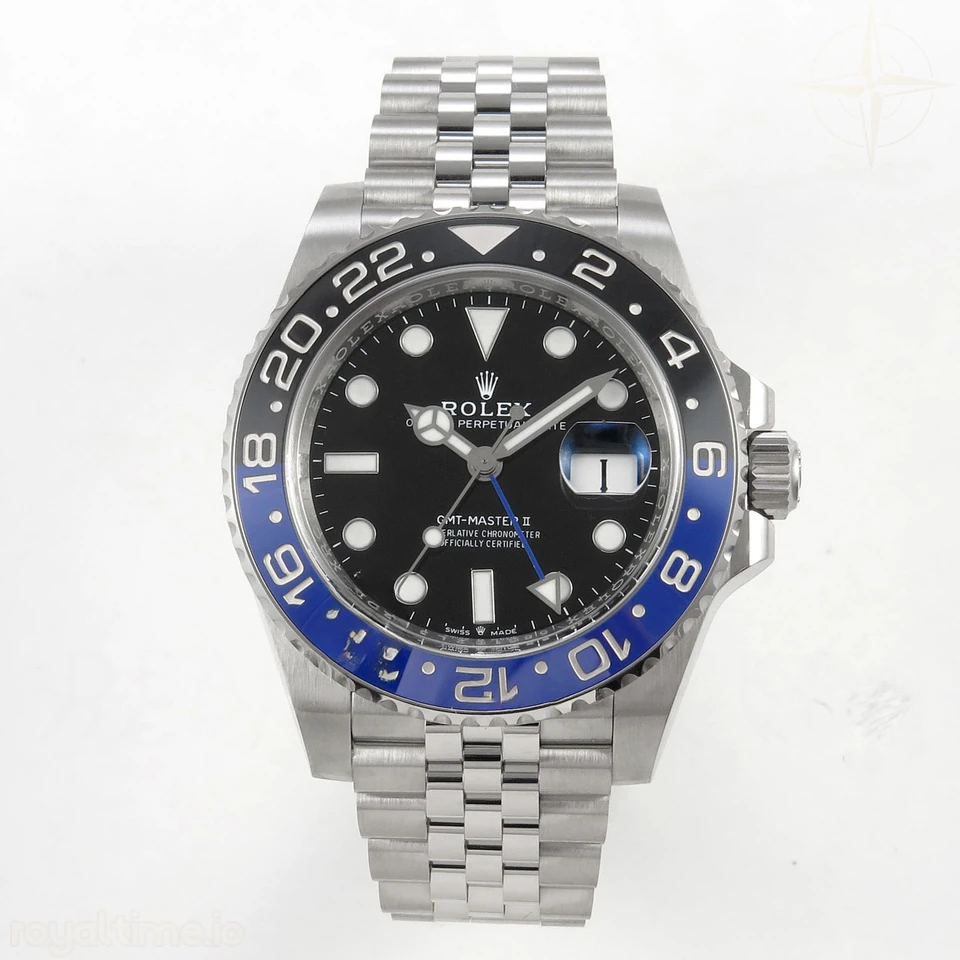 Rolex GMT-Master II 126710 BLNR Black/Blue Ceramic Clean Plus on Jubilee Bracelet DD3285