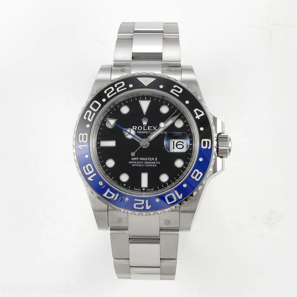 Rolex GMT-Master II 126710 BLNR Black/Blue Ceramic Clean Plus on Oyster Bracelet DD3285