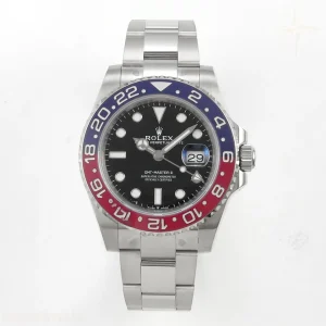 Rolex GMT-Master II 126710 BLRO 904L Steel SCF Black Dial on Oyster Bracelet SH3285 CHS