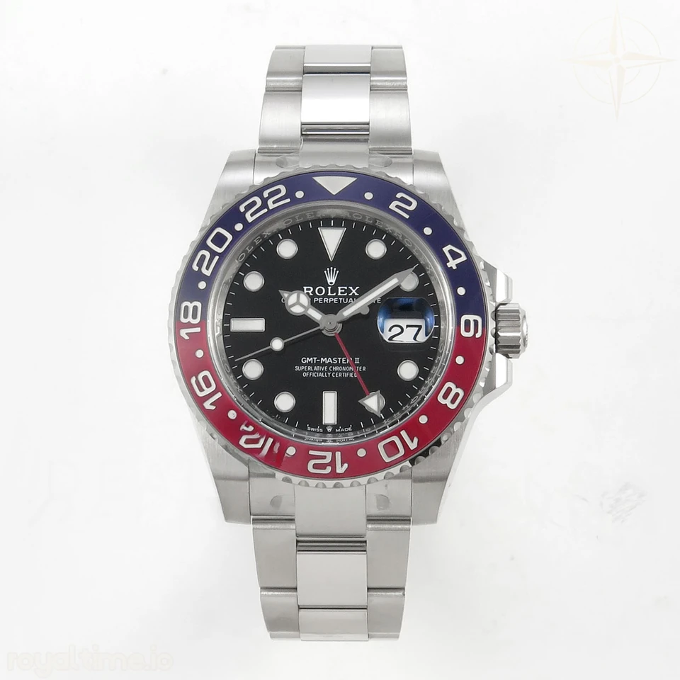 Rolex GMT-Master II 126710 Blue/Red Ceramic Clean Plus on Oyster Bracelet DD3285