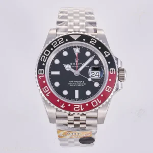 Rolex GMT-Master II 126710 Coke 904L Steel ARF on Jubilee Bracelet DD3285 CHS